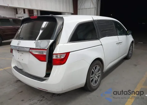 2012 Honda Odyssey Ex-L from USA, damaged, VIN 5FNRL5H67CB140976